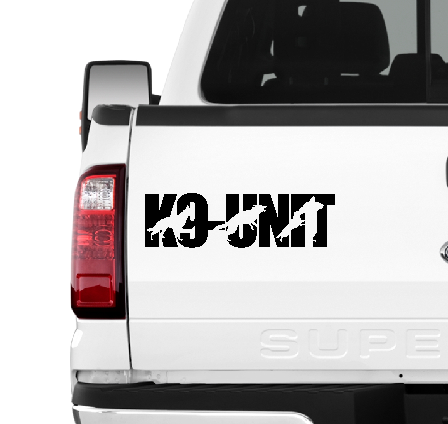 K9 Unit Hundesport Auto Aufkleber Hund Folie Diensthunde Polizei