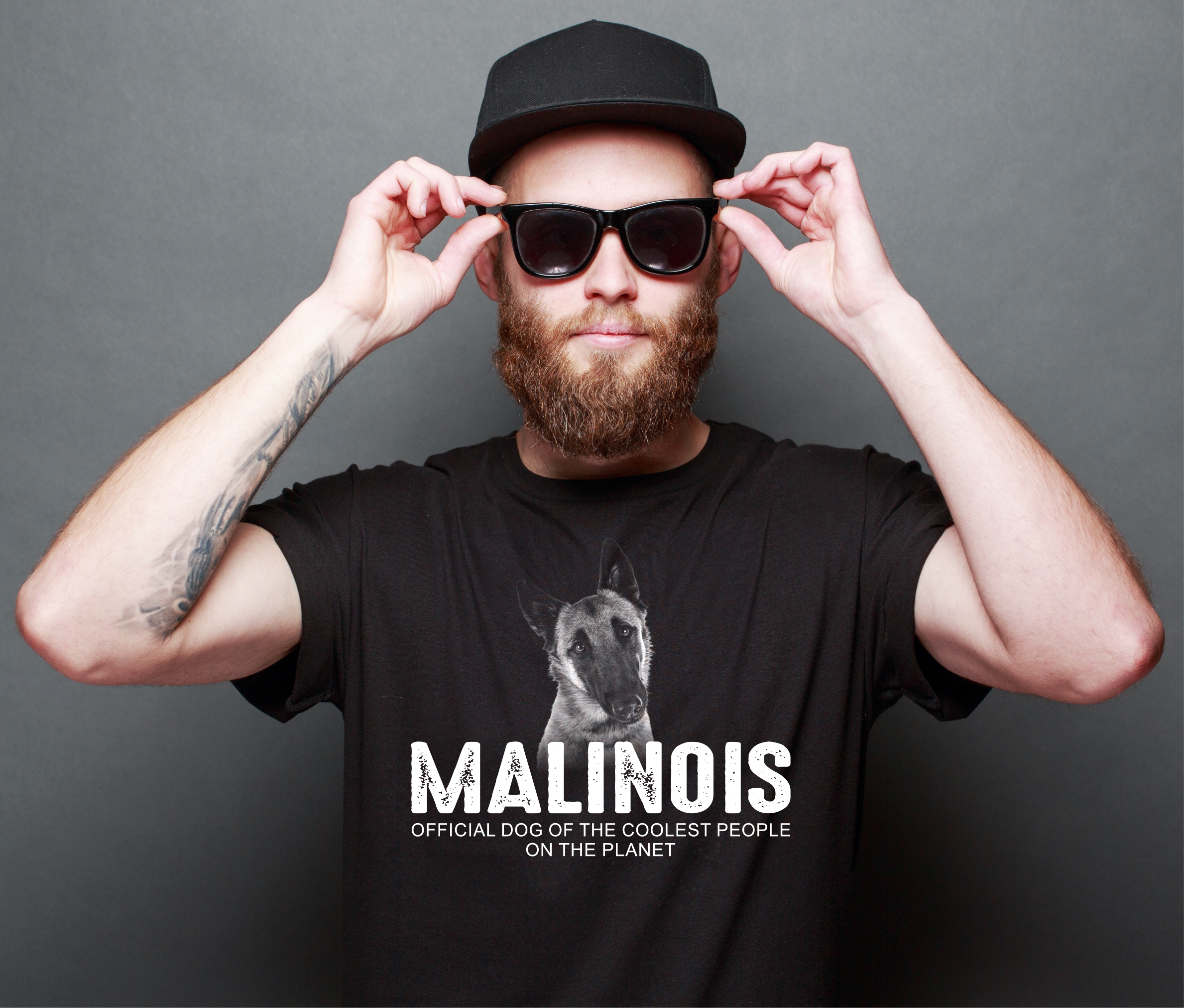 Malinois Belgian Mali Unisex Shirt Official Dog cool Leute lustig Hundemotiv T-Shirt