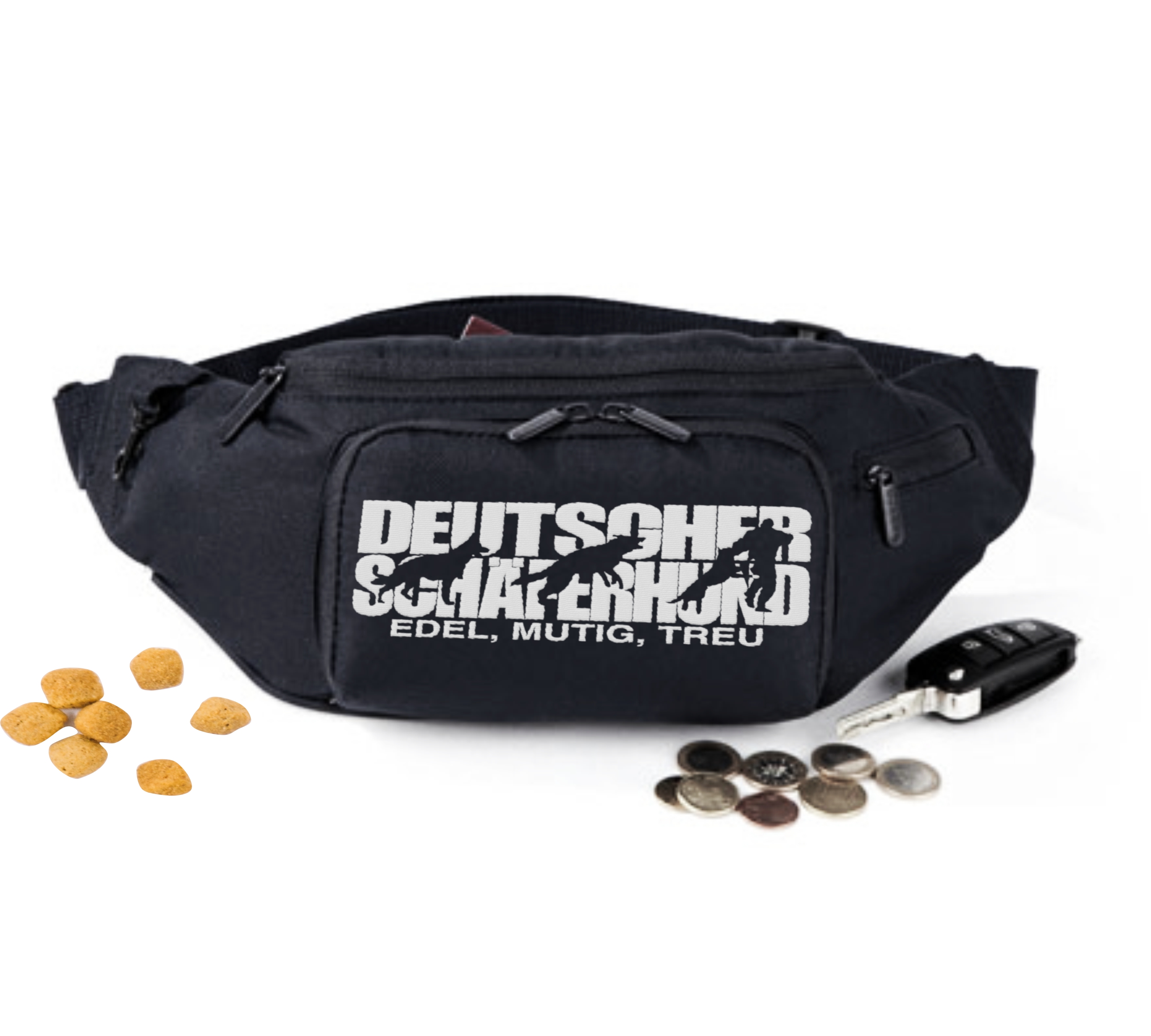 Deutscher Schäferhund Hundesport Gürteltasche Bauchtasche Hund Stickerei