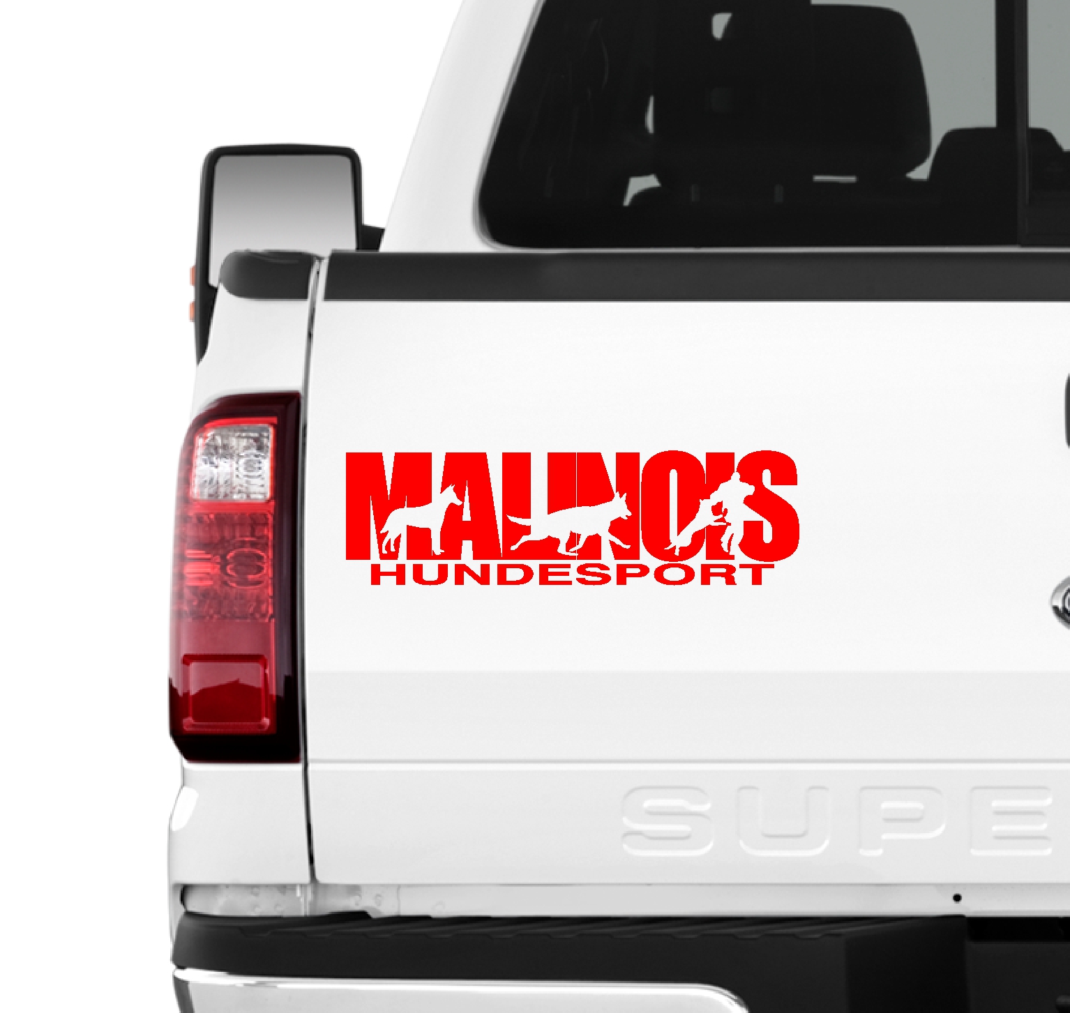 Malinois Hundesport Auto Aufkleber Hund Folie Belgian Mali Schäferhund