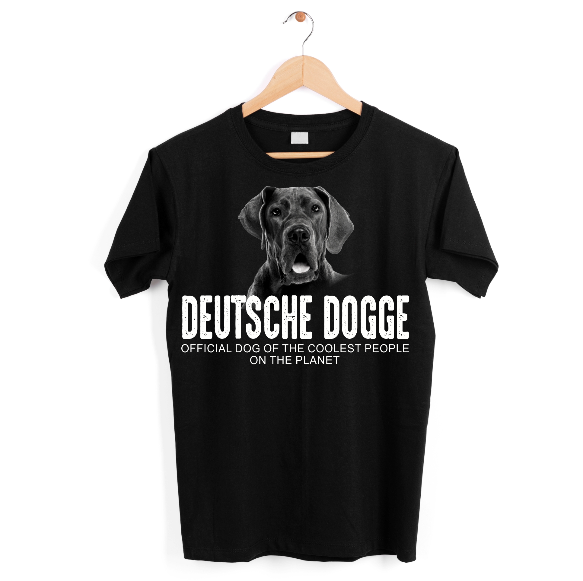 Dogge deutsche Great Dane Grand Danois Dog cool Leute lustig Shirt T-Shirt Hundemotiv Siviwonder