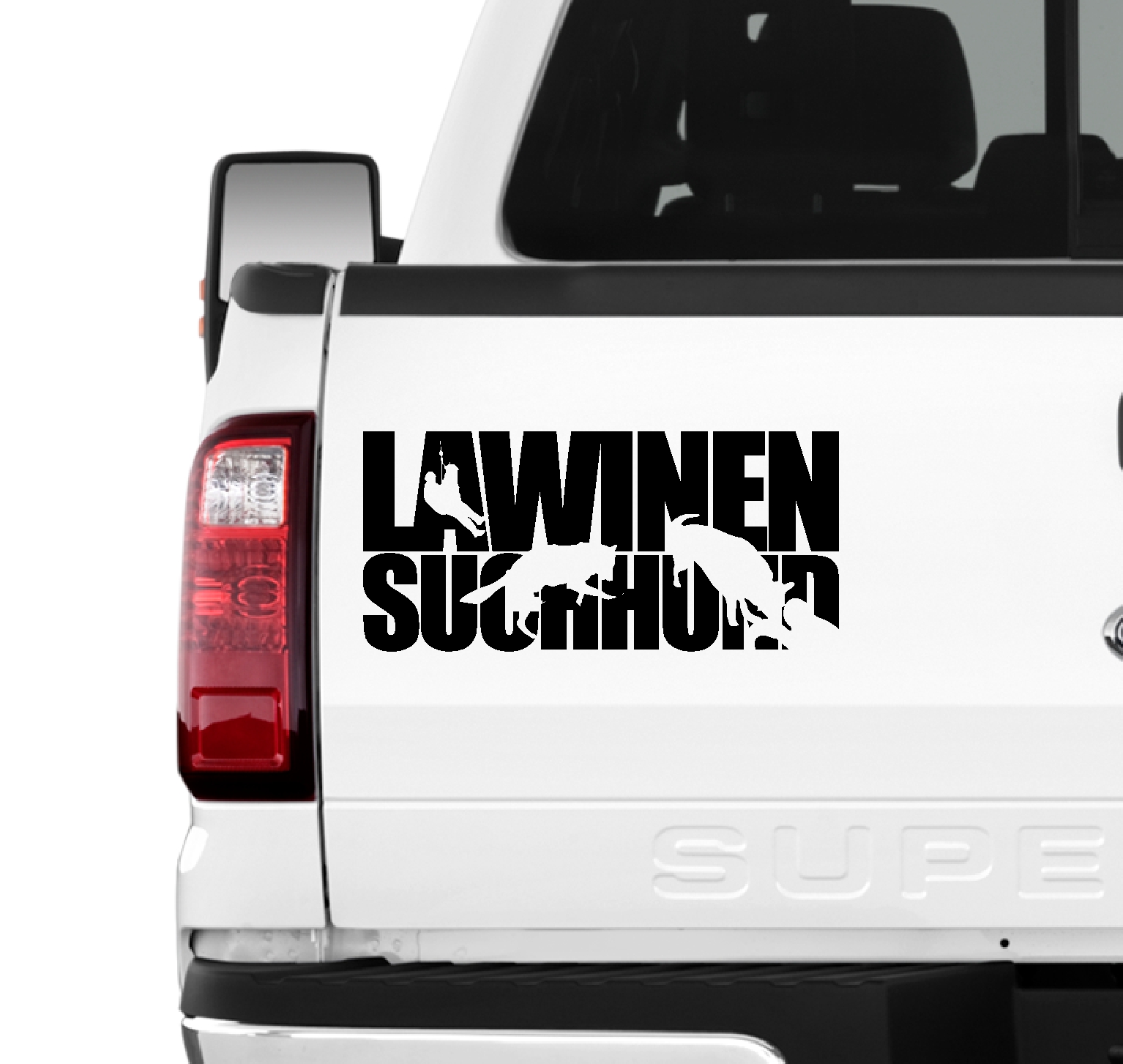 Lawinensuchhund Hundesport Auto Aufkleber Hund Folie Rettungshund Bergwacht