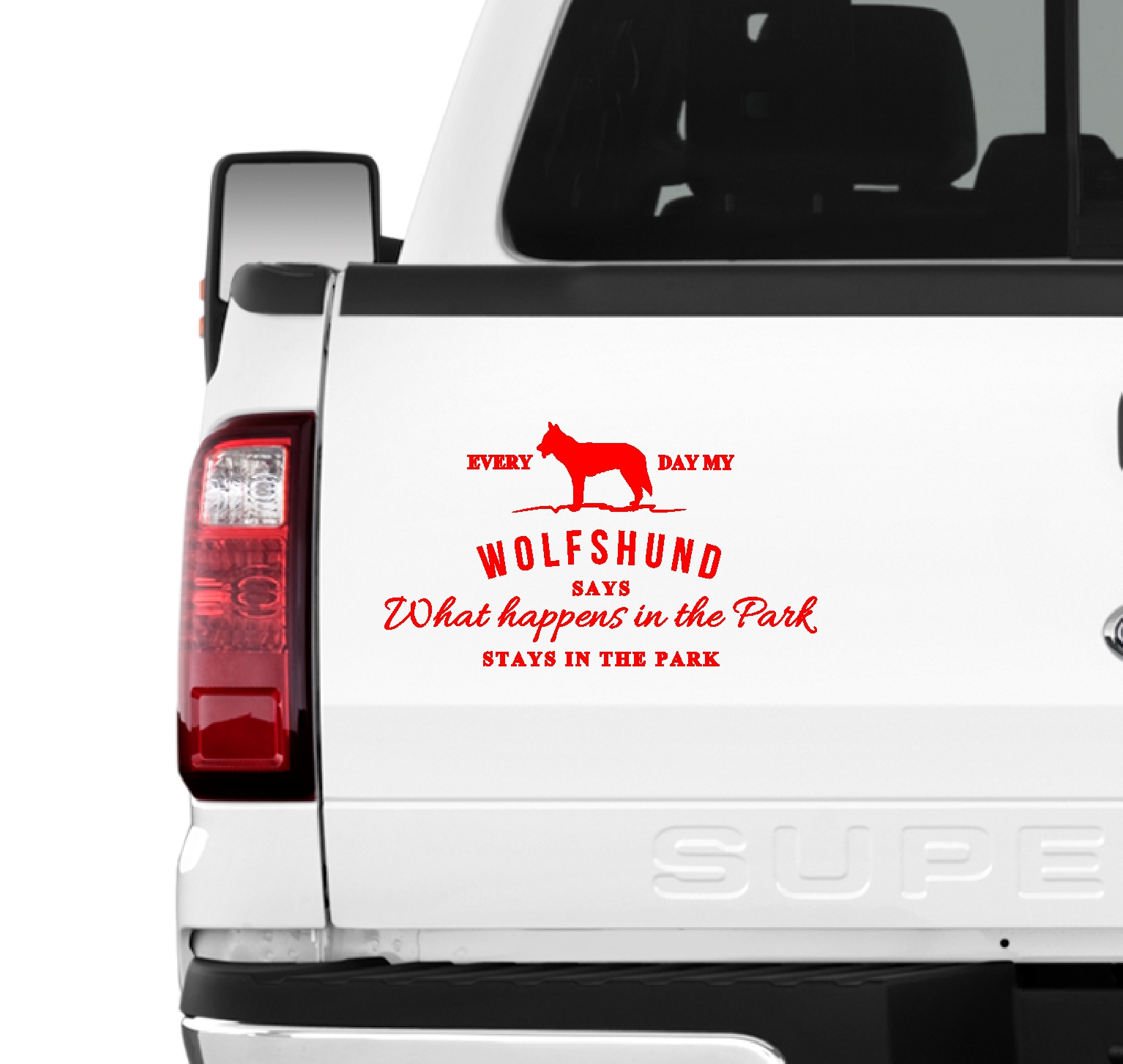 Wolfshund Vintage Hundeaufkleber Hundemotiv Auto Folie Wolfhund