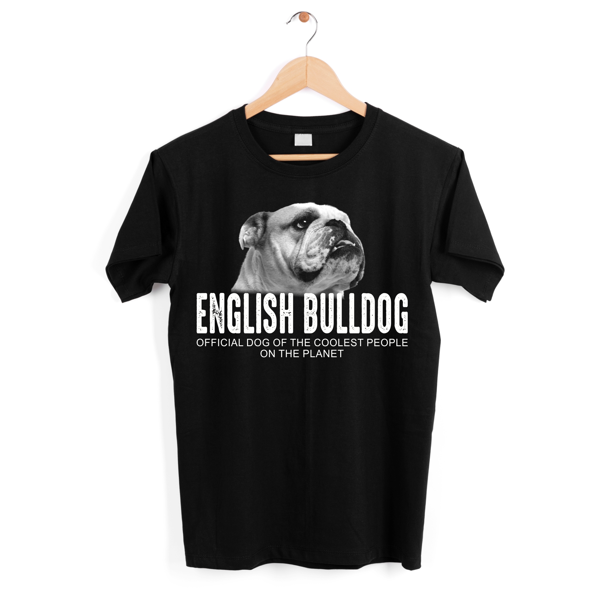 English Bulldog Bully Unisex Shirt Official Dog cool Leute lustig Hundemotiv T-Shirt