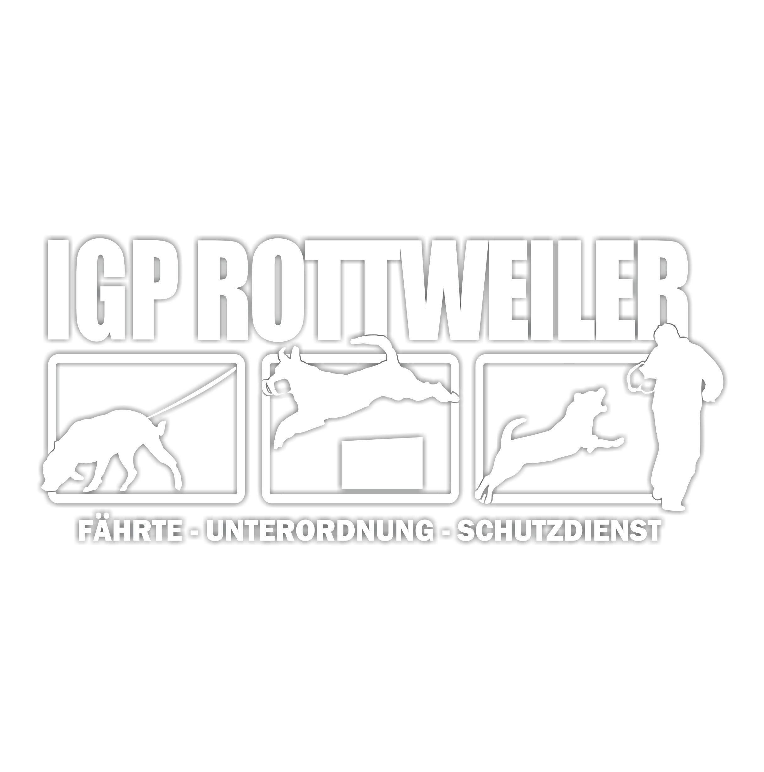 Aufkleber Hundemotiv Rasse IGP IPO Begleithund Prüfung Internationale Prüfungsordnung Gebrauchshudeprüfung Fährte Schutzdi