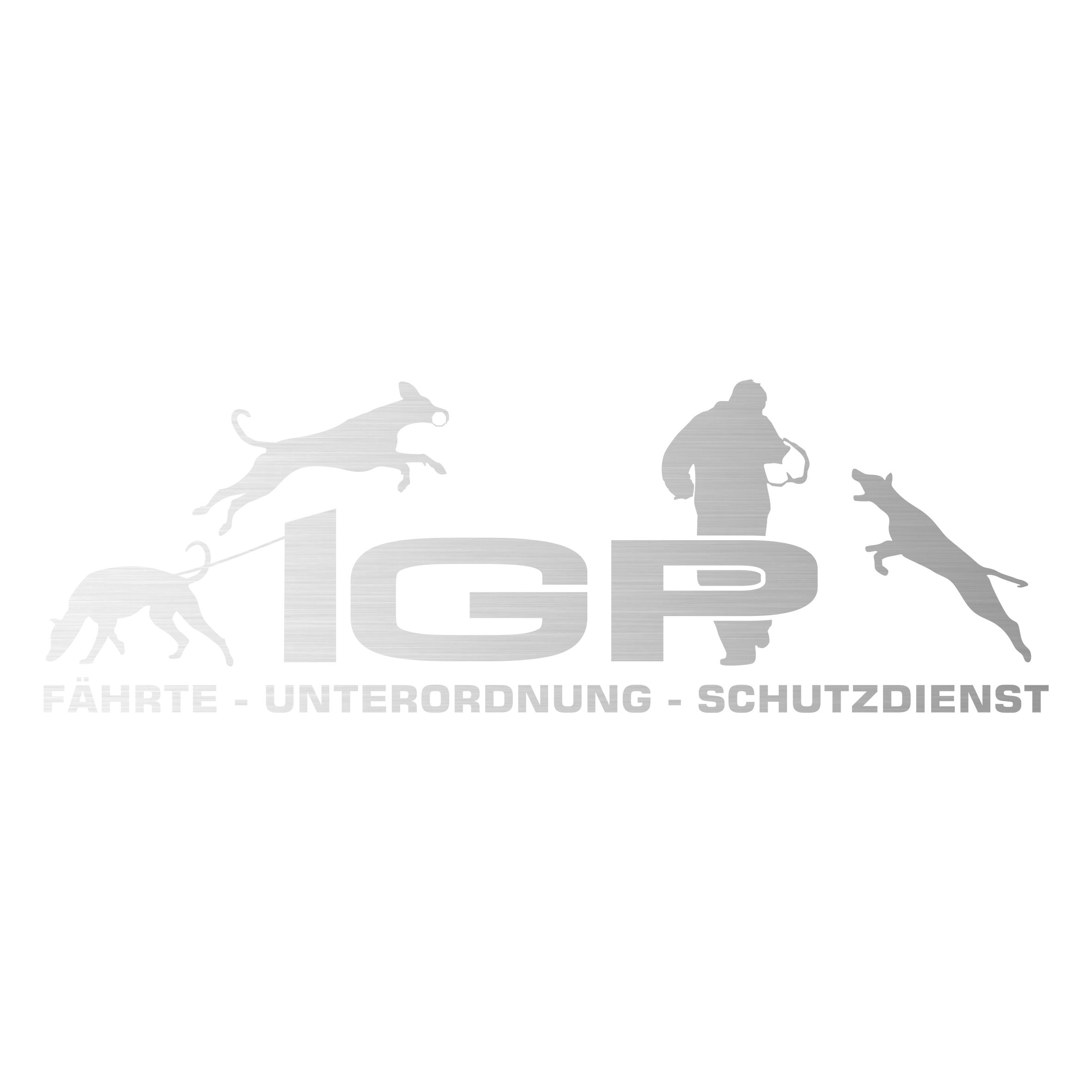 Aufkleber Hundemotiv Rasse IGP IPO Begleithund Prüfung Internationale Prüfungsordnung Gebrauchshudeprüfung Fährte Schutzdienst U