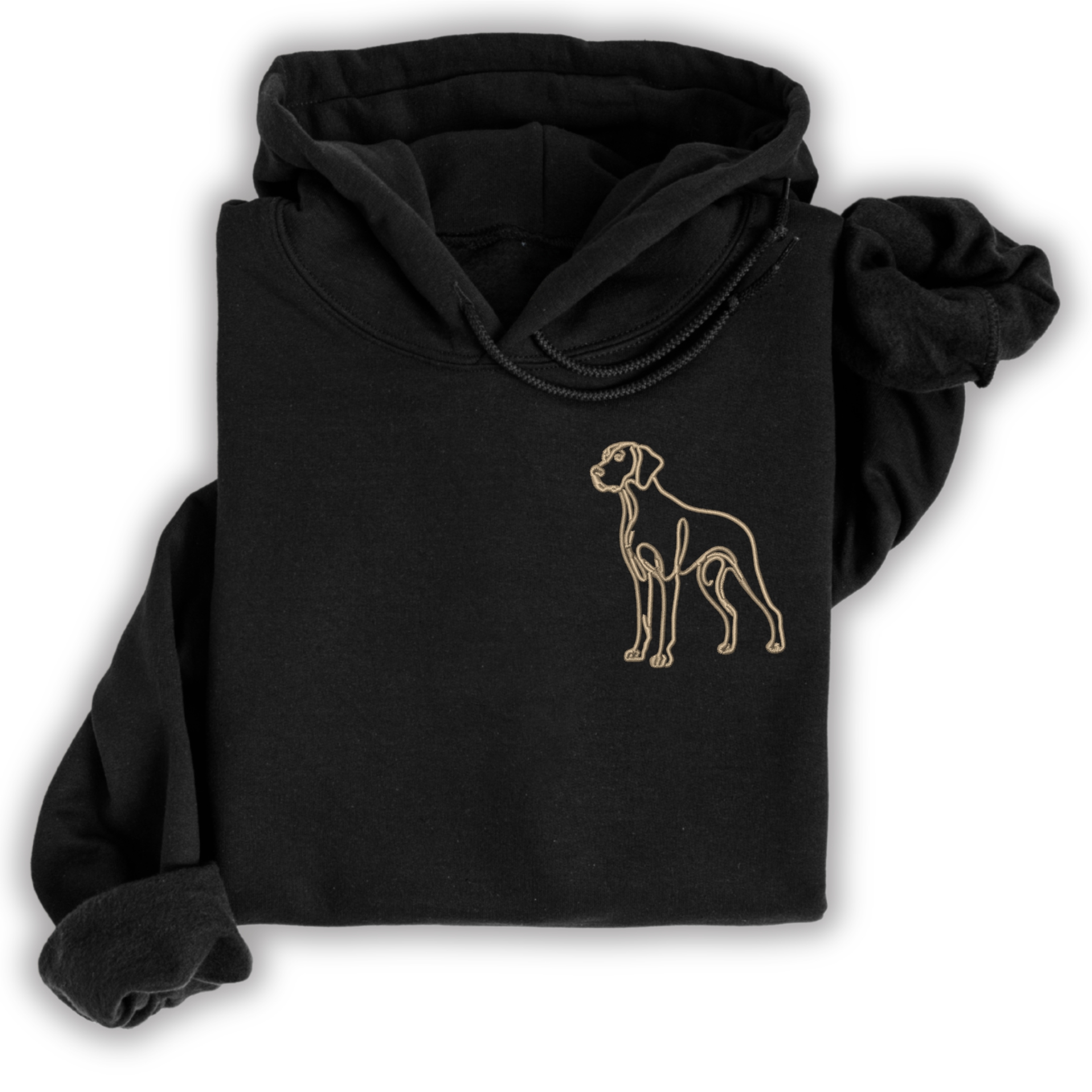 Hoodie Magyar Vizsla gestickt Hund wählbare Stickerei kuschelig Stickerei personalisiert Pointer