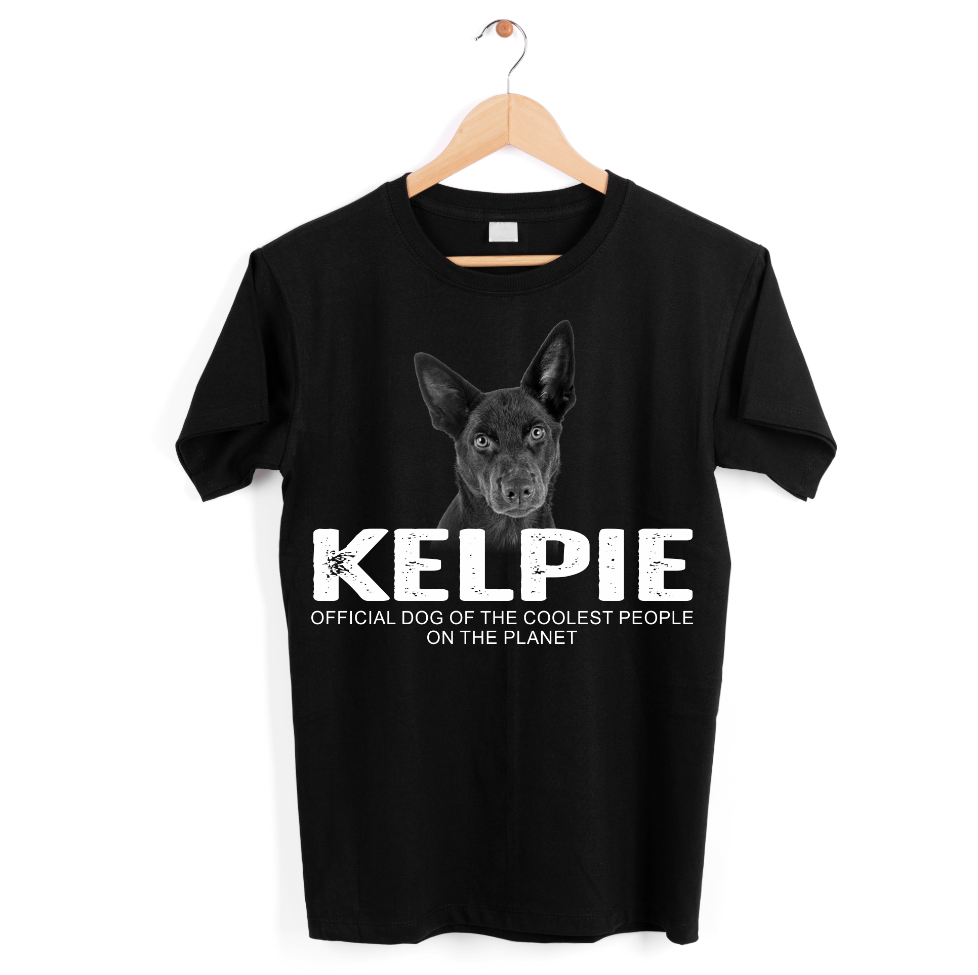 Kelpie Australian Barb Dog cool Leute lustig Shirt T-Shirt Hundemotiv Siviwonder