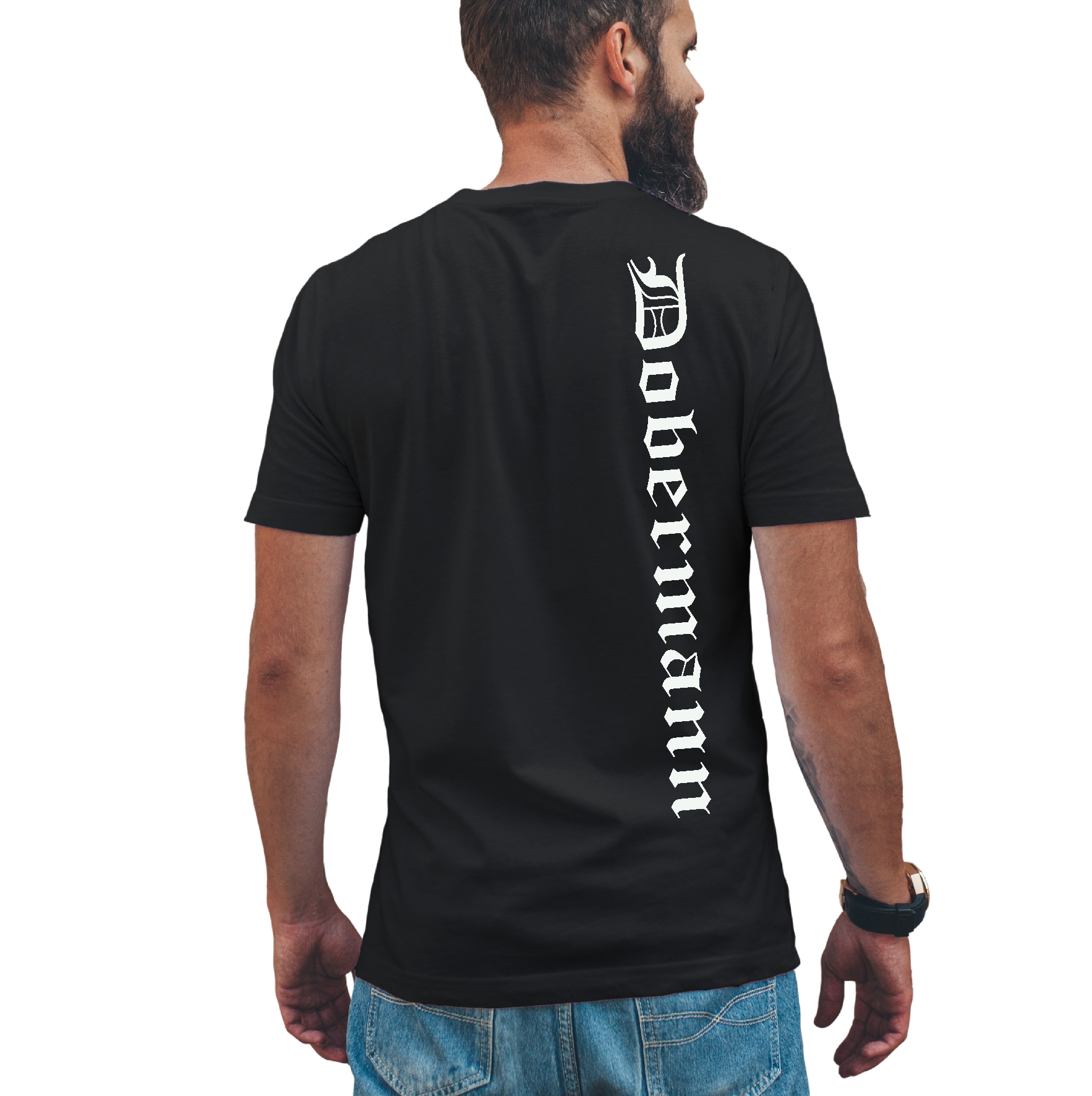 Dobermann Unisex T-Shirt Extreme Hundemotiv Dobby Dobbie Pinscher
