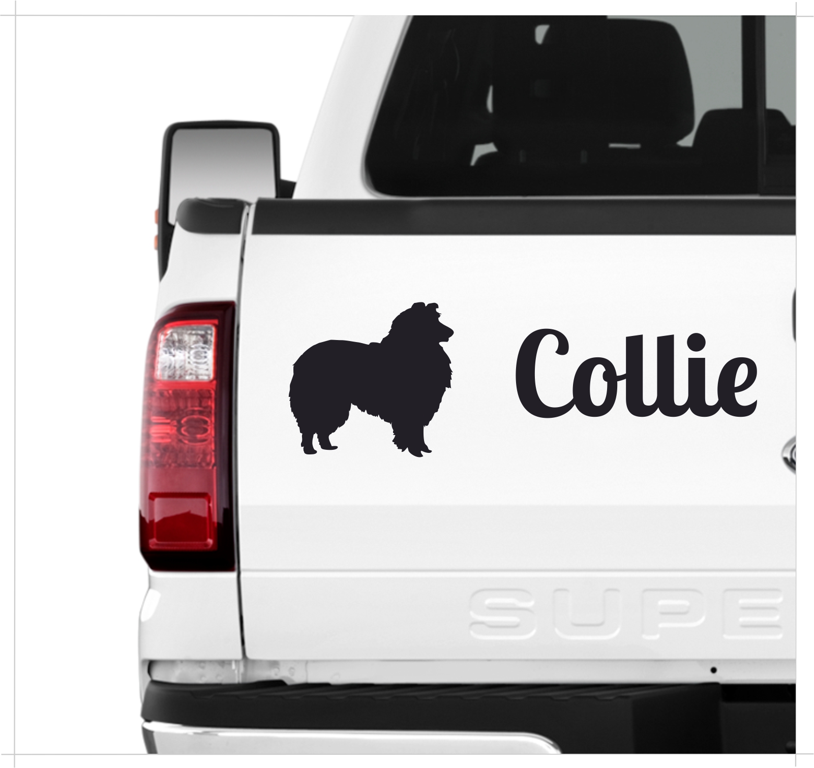Collie Langhaarcollie Langhaar Lassie Schottischer Schäferhund  Dog 3er Set  AUTOAUFKLEBER Aufkleber Hunde Hundemotiv by SIVIWONDER
