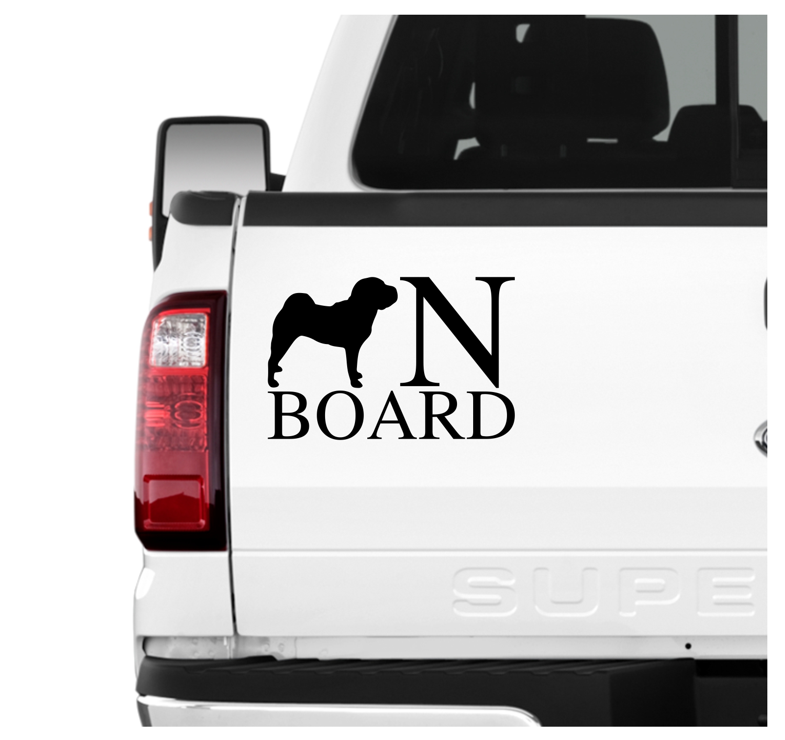Shar Pei Board Auto Aufkleber Hund Folie Wandtattoo Tattoo Sticker Faltenhund Chinese
