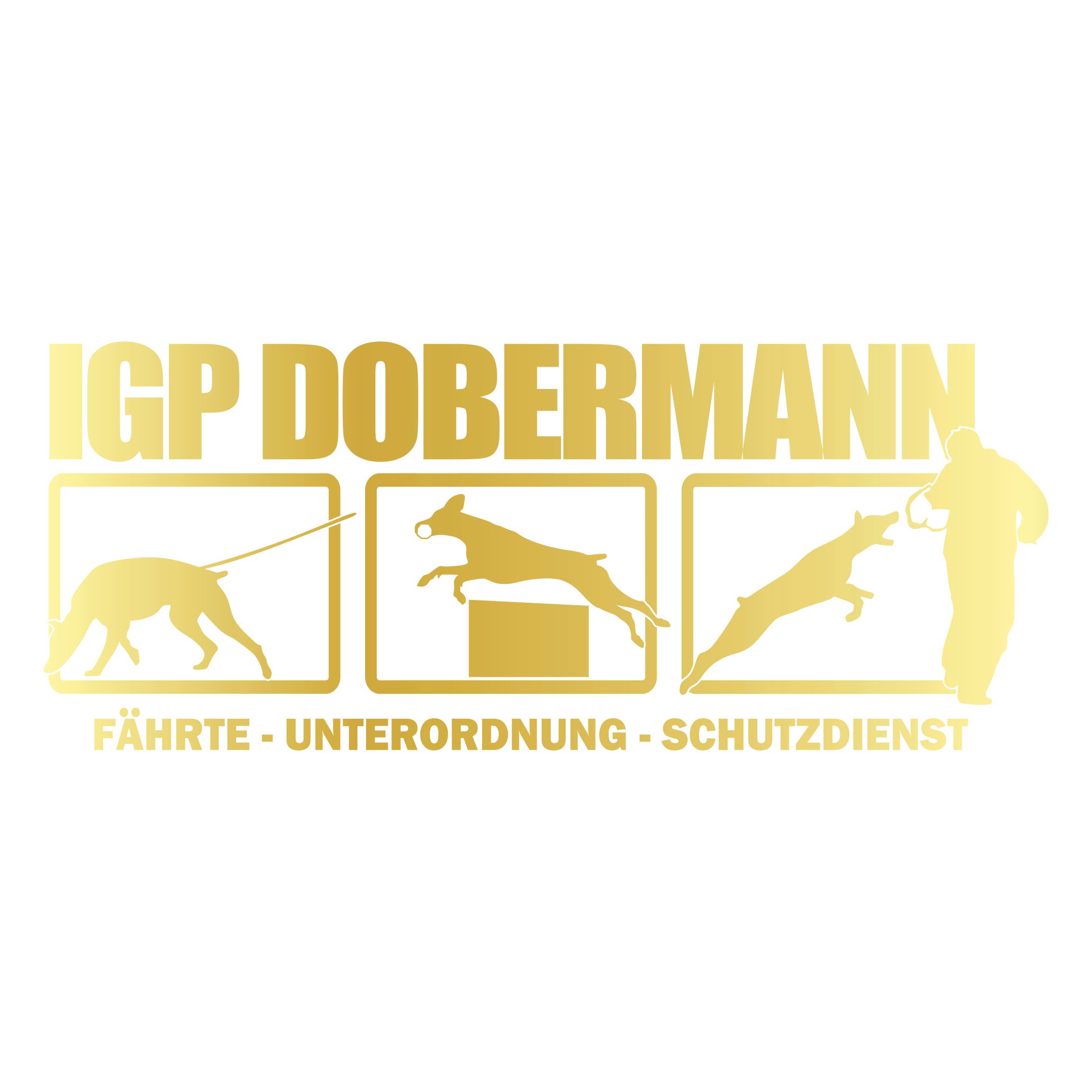 Aufkleber Hundemotiv Rasse IGP IPO Begleithund Prüfung Internationale Prüfungsordnung Gebrauchshudeprüfung Fährte Schutzdi