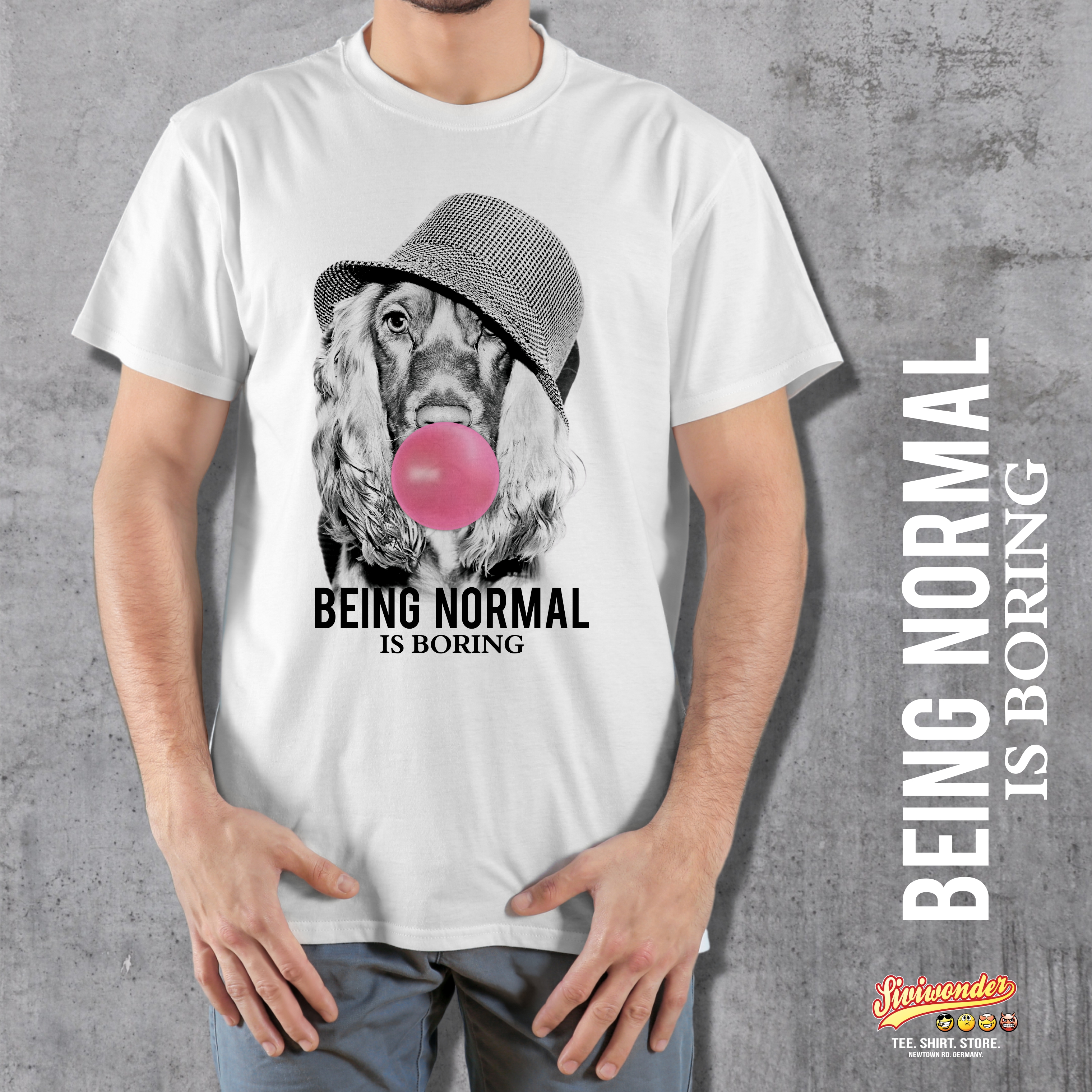 T-Shirt Cocker Spaniel sweet Hund Unisex Shirt Normal Bubble trend lustig Hundemotiv trendy Spruch