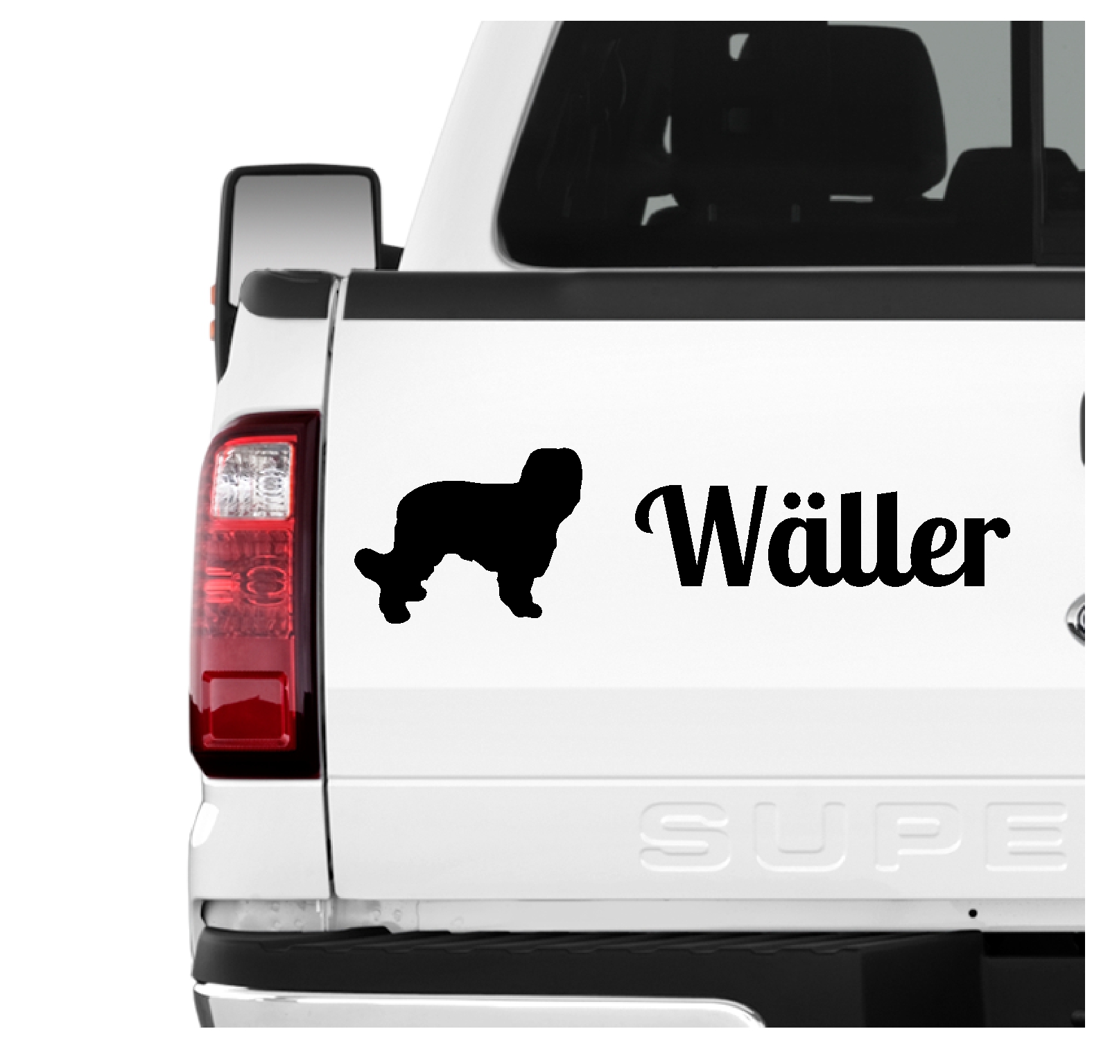 Wäller Westerwald Dog 3er Set  AUTOAUFKLEBER Aufkleber Hunde Hundemotiv by SIVIWONDER
