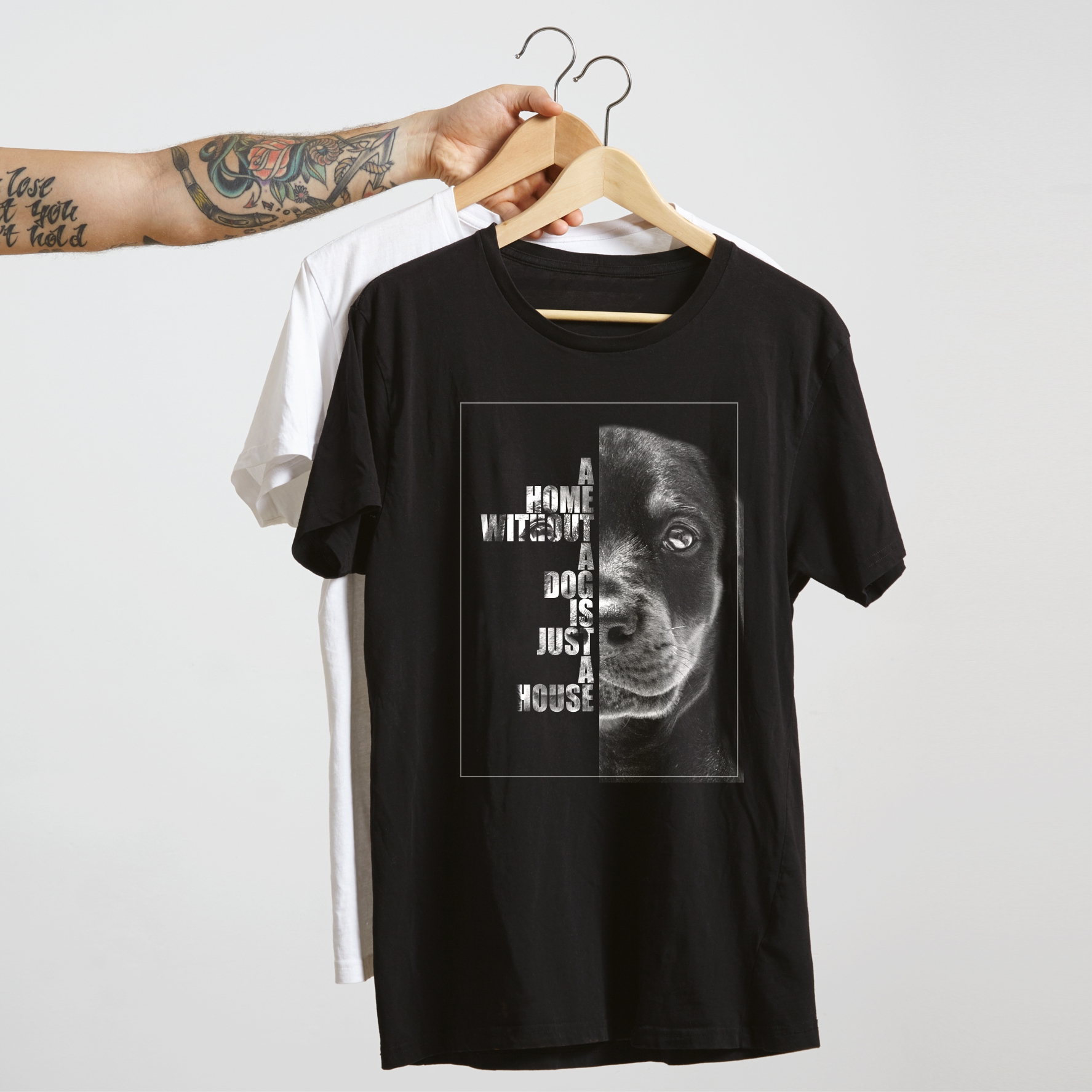 Dobermann Welpe Unisex T-Shirt Face Hundemotiv Doberman Dobby Dobie Pinscher