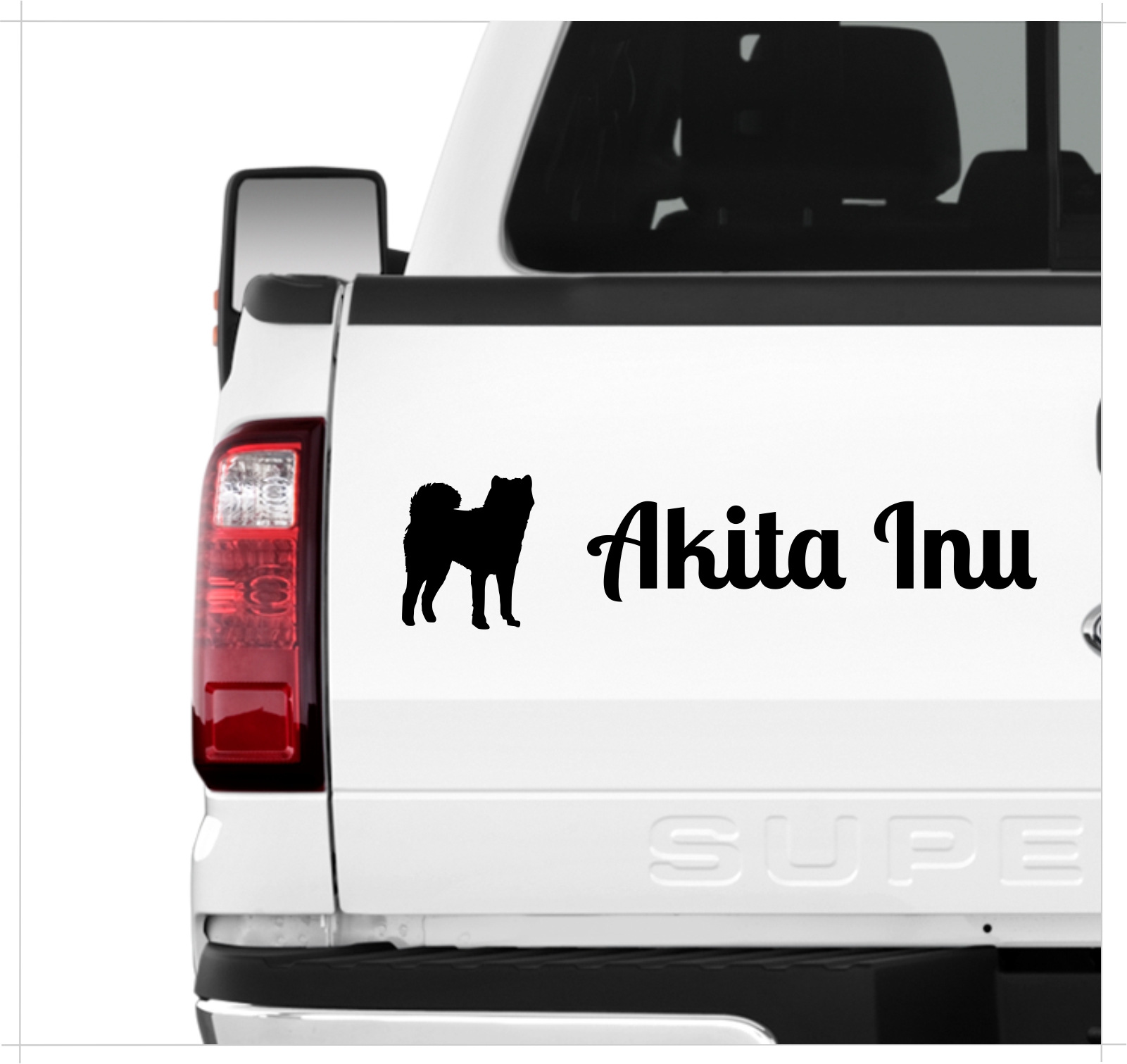 Akita Inu Japan Dog 3er Set  AUTOAUFKLEBER Aufkleber Hunde Hundemotiv by SIVIWONDER