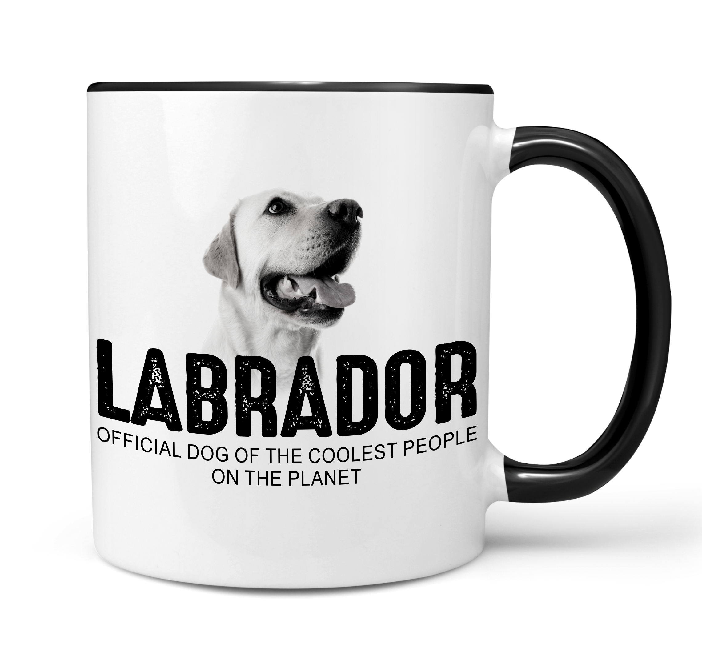 Labrador Labby Retriever Lab Labbie  Dog Tasse Kaffeetasse Kaffeebecher happy Design by Siviwonder