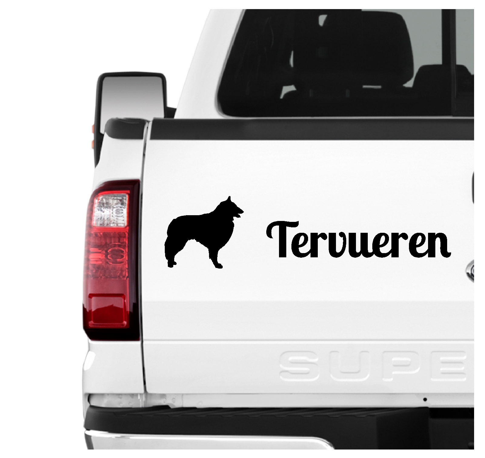 Tervueren Belgischer Schäferhund Belgian Tervueren Dog 3er Set  AUTOAUFKLEBER Aufkleber Hunde Hundemotiv by SIVIWONDER