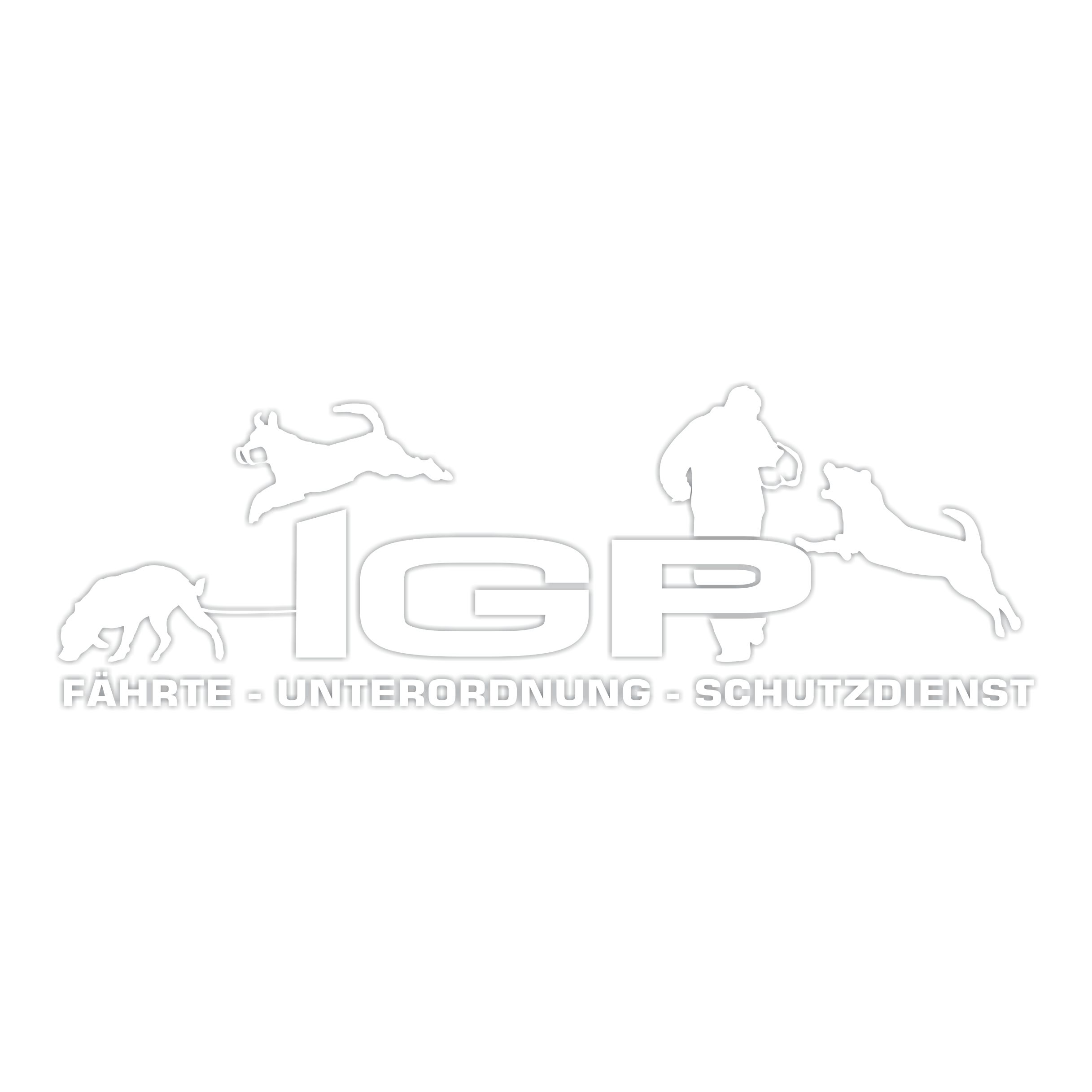 Aufkleber Hundemotiv Rasse IGP IPO Begleithund Prüfung Internationale Prüfungsordnung Gebrauchshudeprüfung Fährte Schutzdienst U