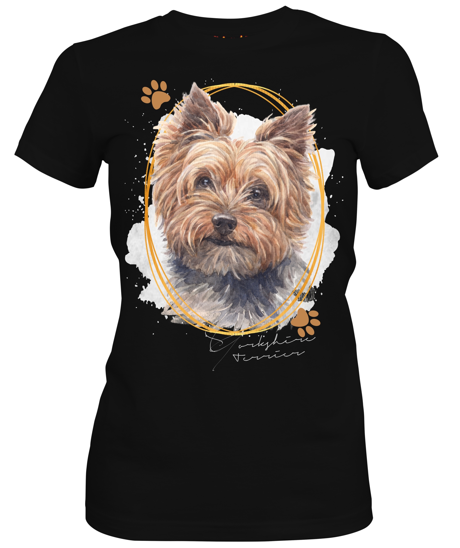 Damen Shirt YORKSHIRE TERRIER Signature Dogs Motiv by SIVIWONDER