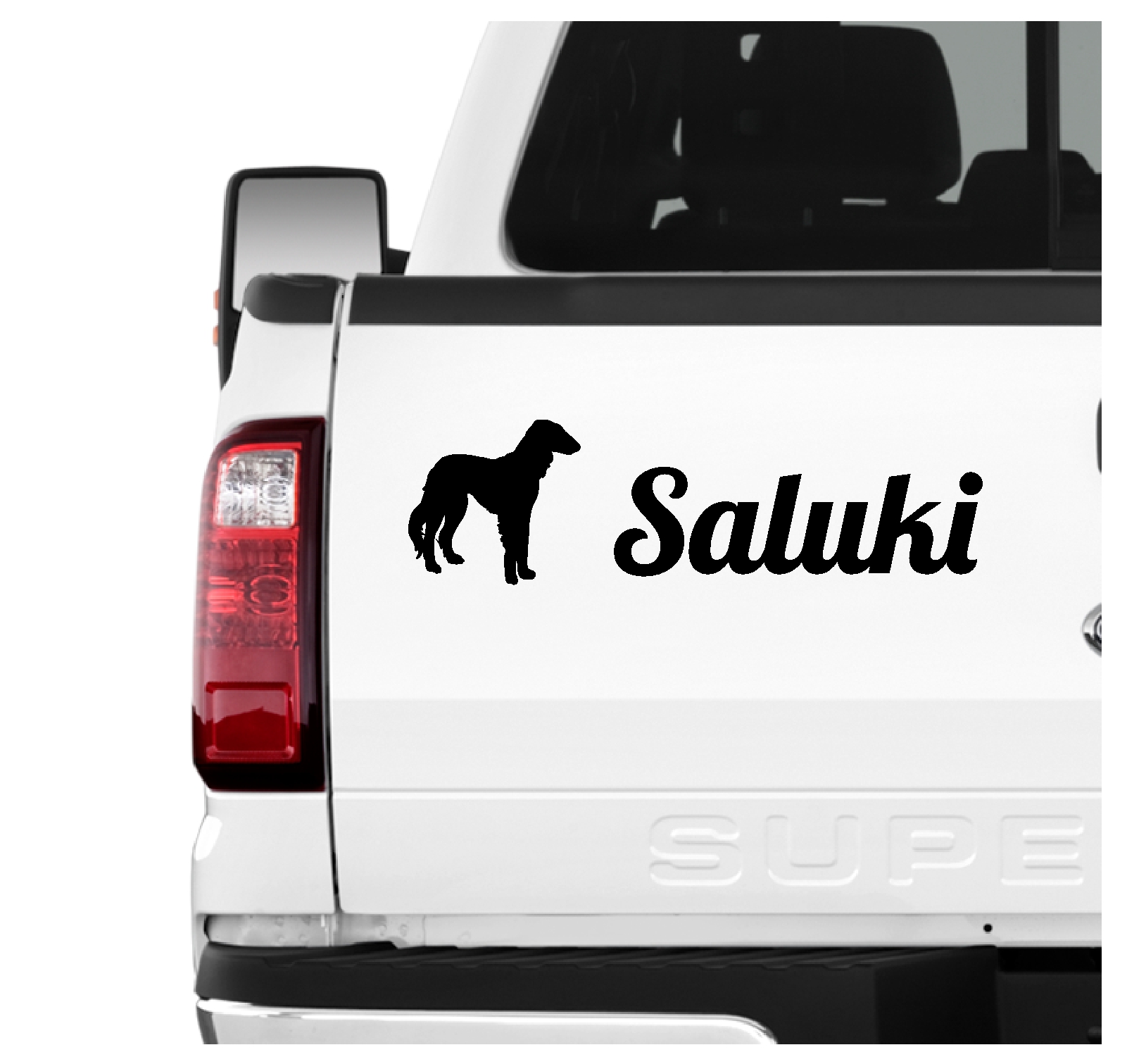 Saluki Tazi Windhund 3er Set  AUTOAUFKLEBER Aufkleber Hunde Hundemotiv by SIVIWONDER