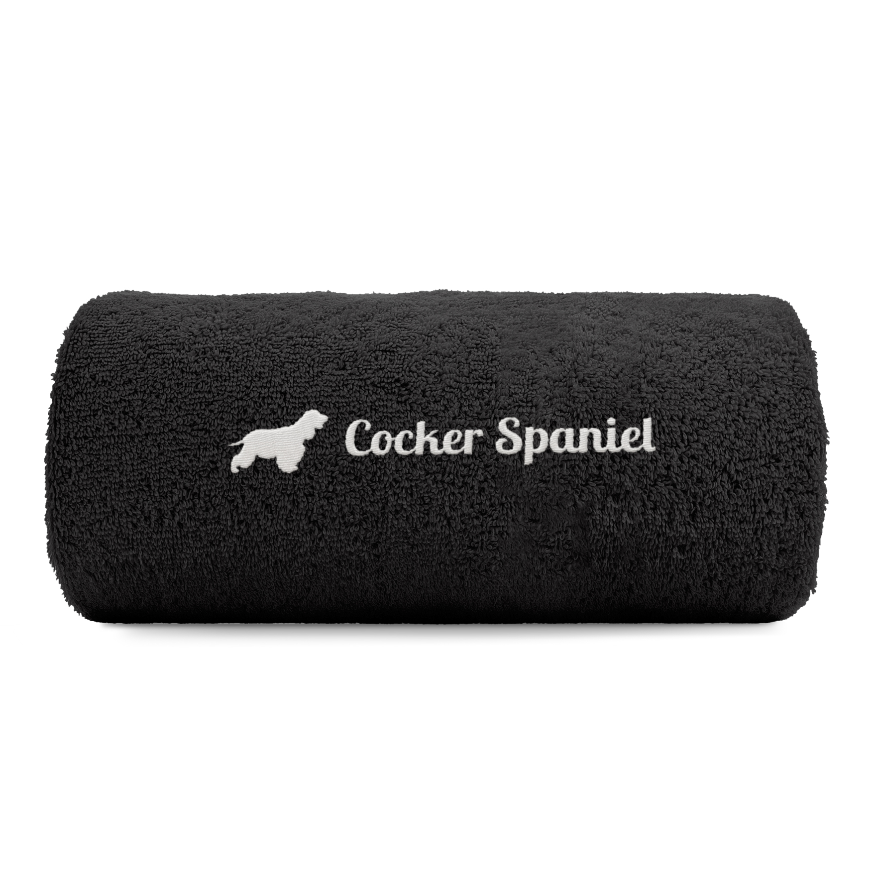 Cocker Spaniel  Handtuch Pfoten Hundemotiv Stickerei Deluxe
