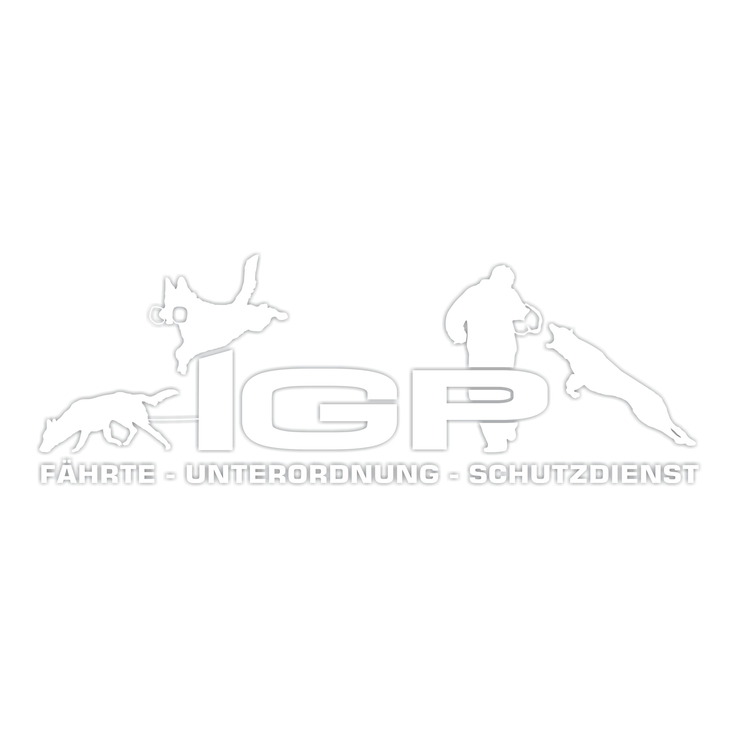 Aufkleber Hundemotiv Rasse IGP IPO Begleithund Prüfung Internationale Prüfungsordnung Gebrauchshudeprüfung Fährte Schutzdienst U