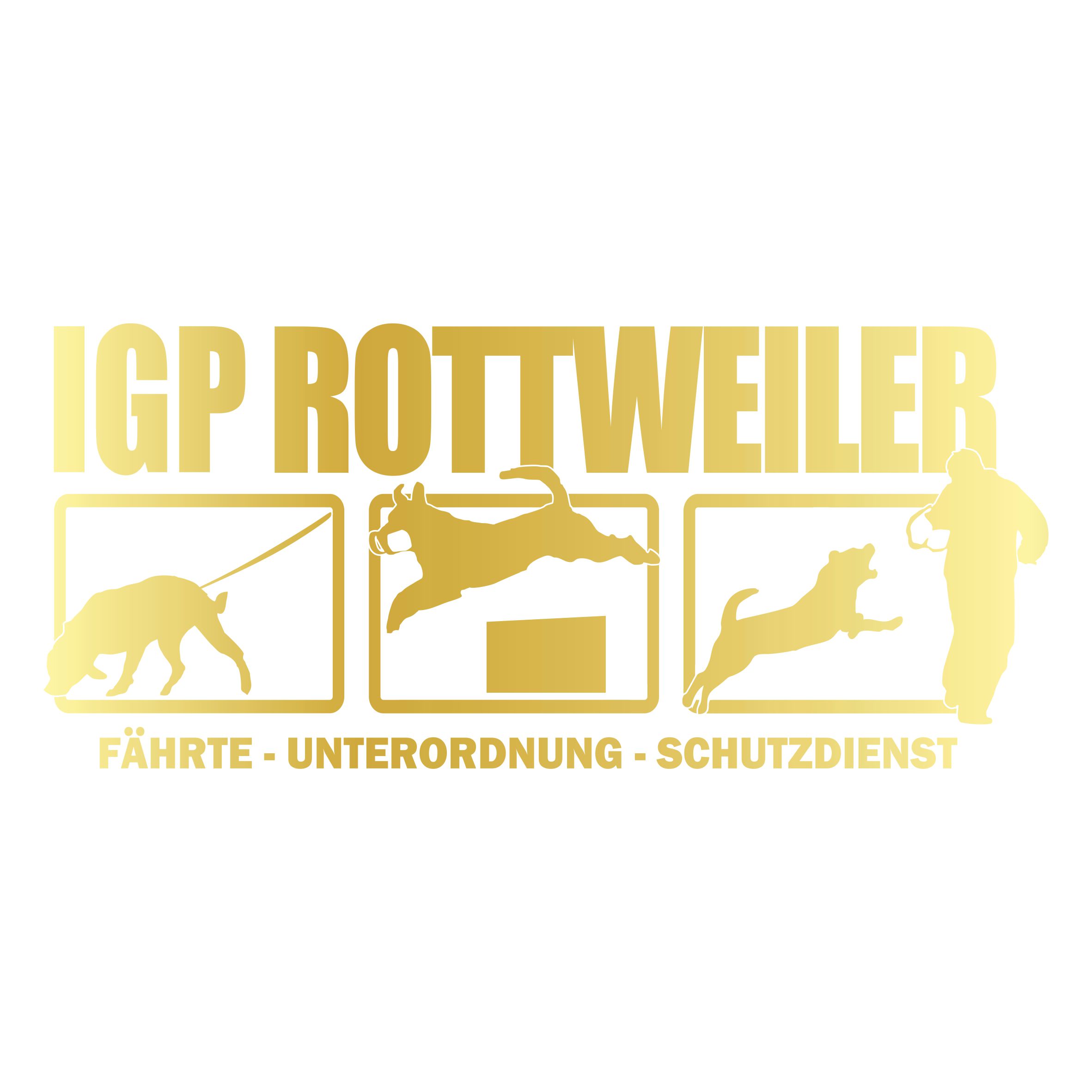 Aufkleber Hundemotiv Rasse IGP IPO Begleithund Prüfung Internationale Prüfungsordnung Gebrauchshudeprüfung Fährte Schutzdi