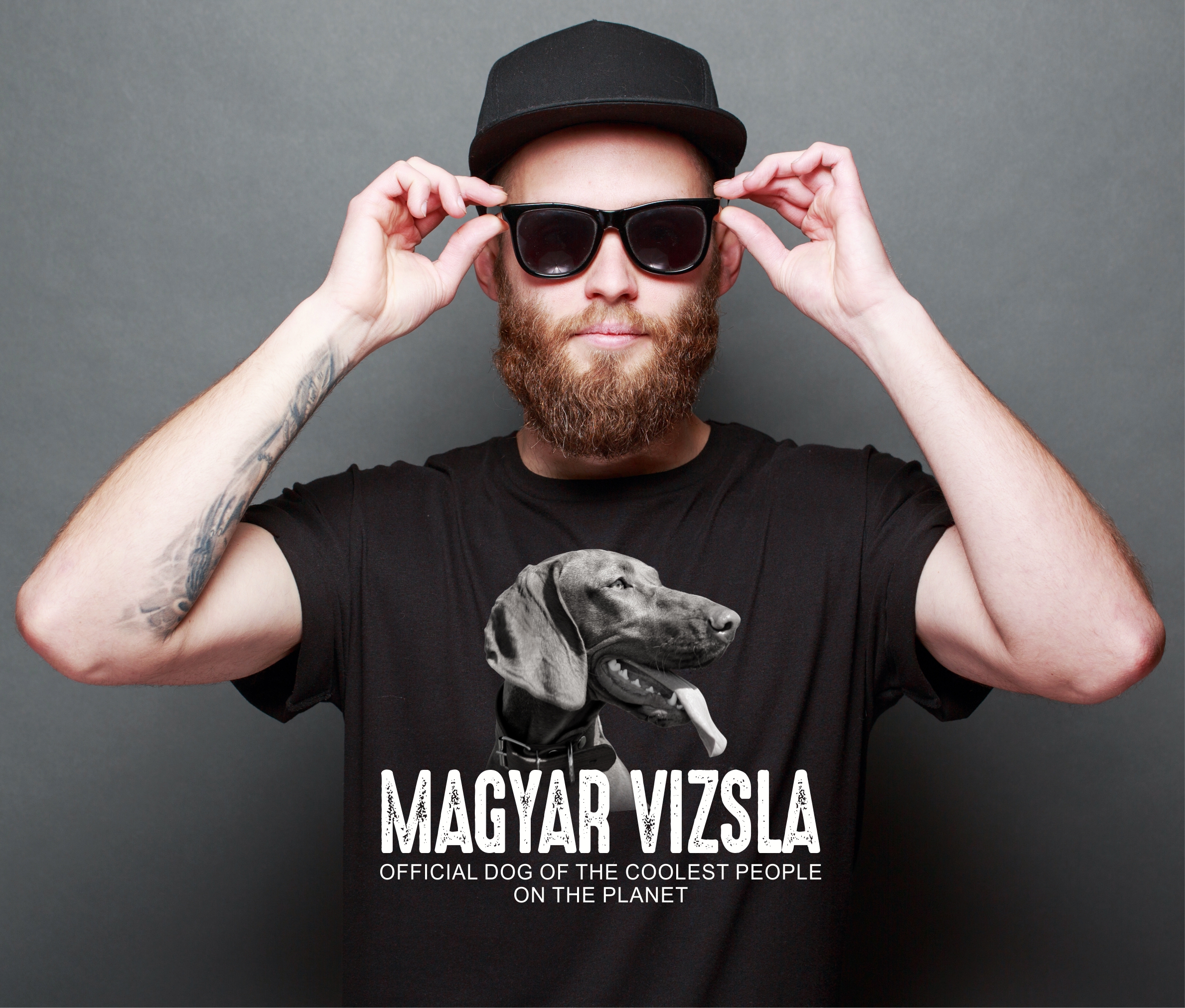 Magyar Vizsla Kurzhaariger Ungarischer Vorstehhund Hungarian Pointer Dog cool Leute lustig Shirt T-Shirt Hundemotiv Siviwonder
