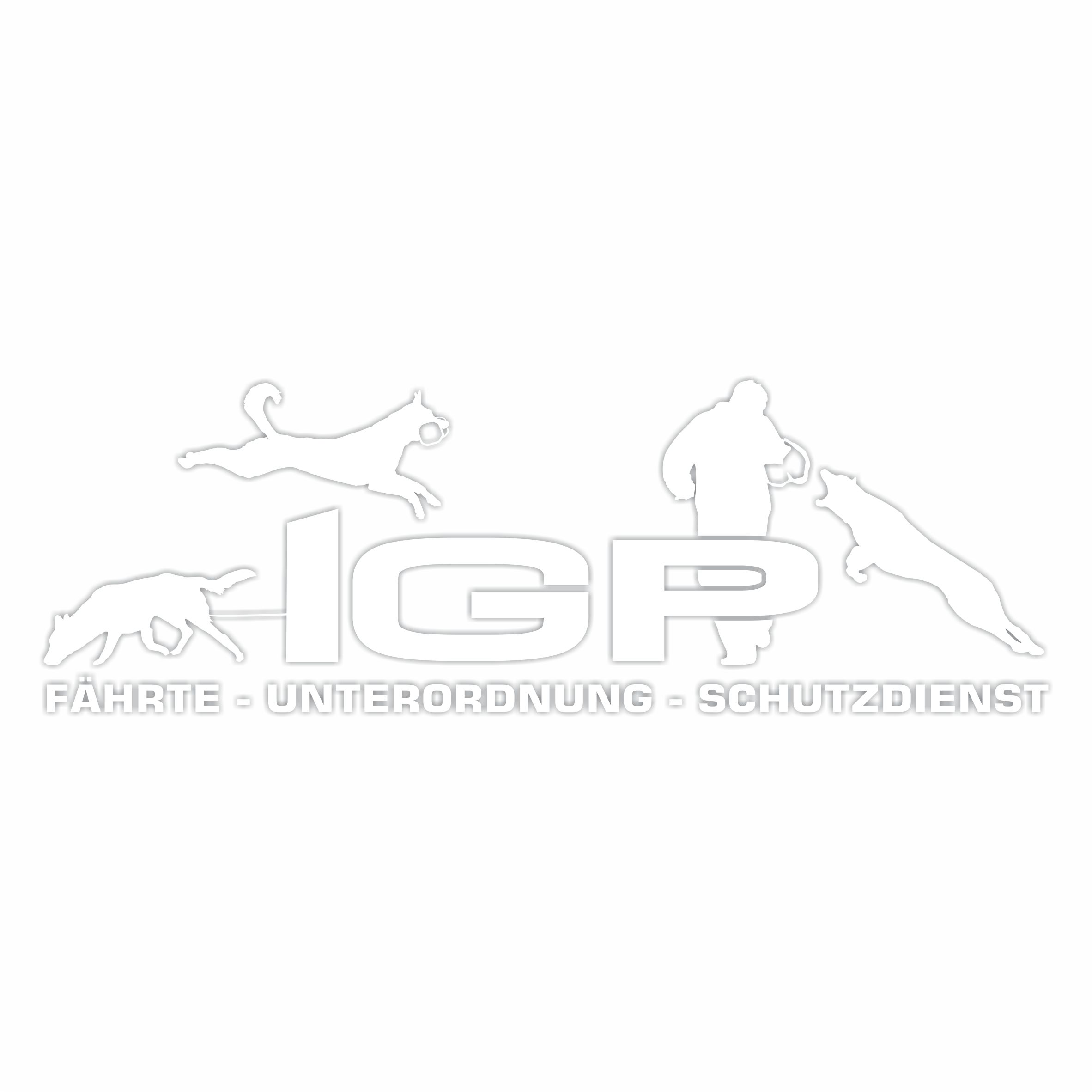 Aufkleber Hundemotiv Rasse IGP IPO Begleithund Prüfung Internationale Prüfungsordnung Gebrauchshudeprüfung Fährte Schutzdienst U