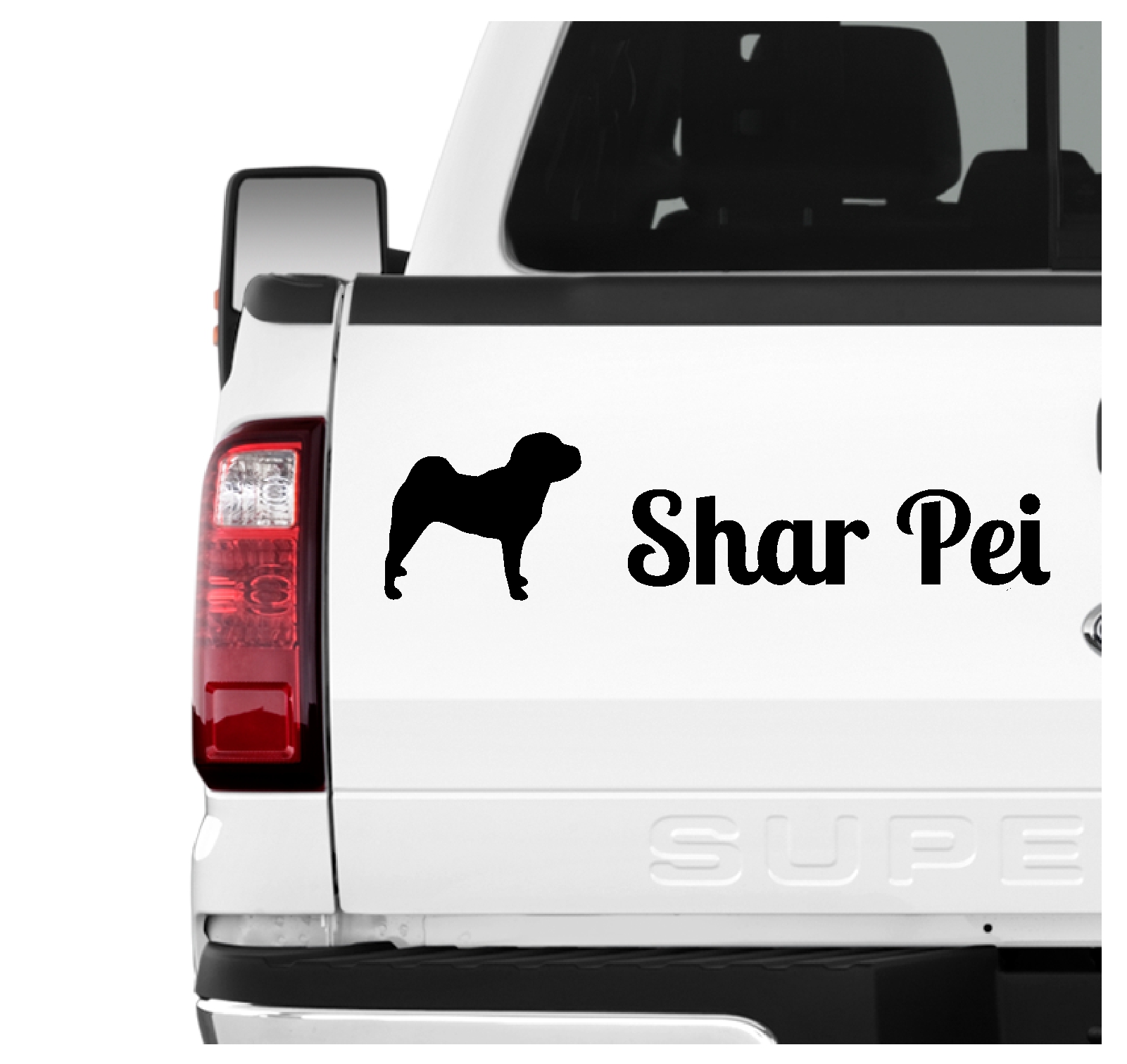 Shar Pei Faltenhund Chinese  3er Set  AUTOAUFKLEBER Aufkleber Hunde Hundemotiv by SIVIWONDER