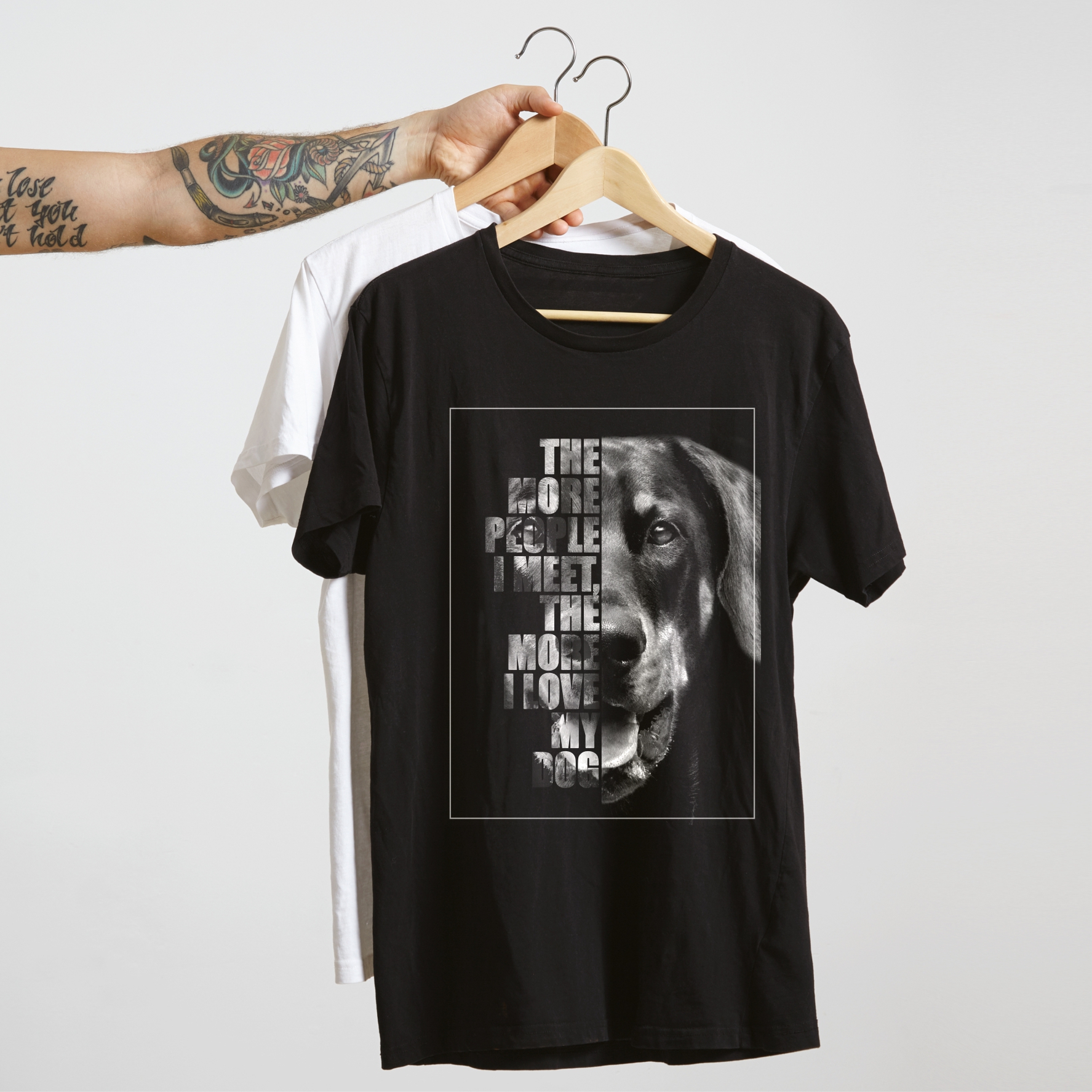 Dobermann Unisex T-Shirt Face Hundemotiv Doberman Dobby Dobie Pinscher