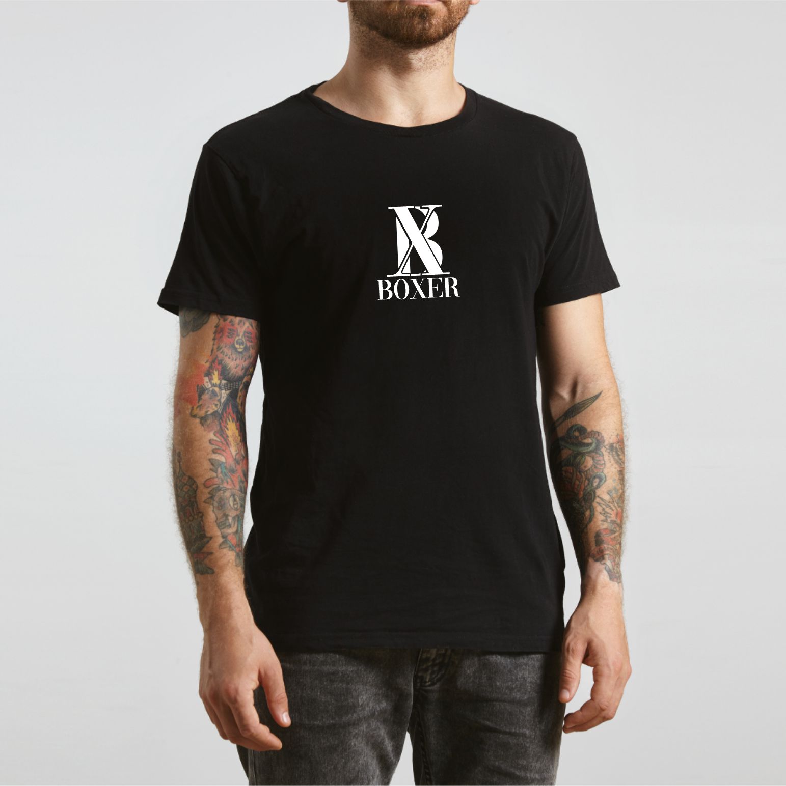 Boxer Unisex Shirt Hundemotiv Dog Hundemotiv Modern Hunde