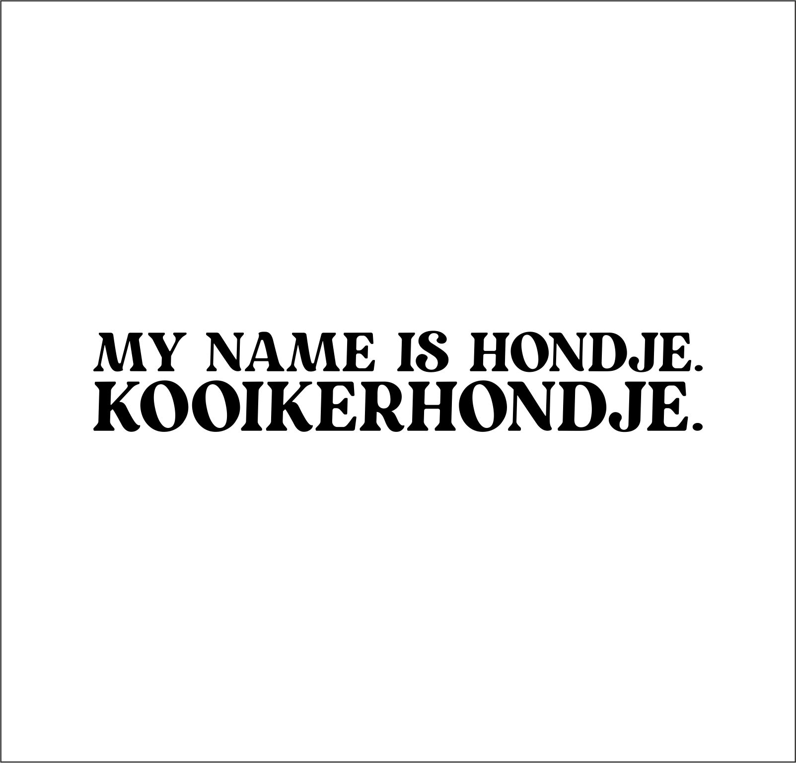Kooikerhondje Dog Name  Hundeaufkleber Hundemotiv Folie Kooiker Hound Kojenhundchen Nederlandse Dutch Decoy