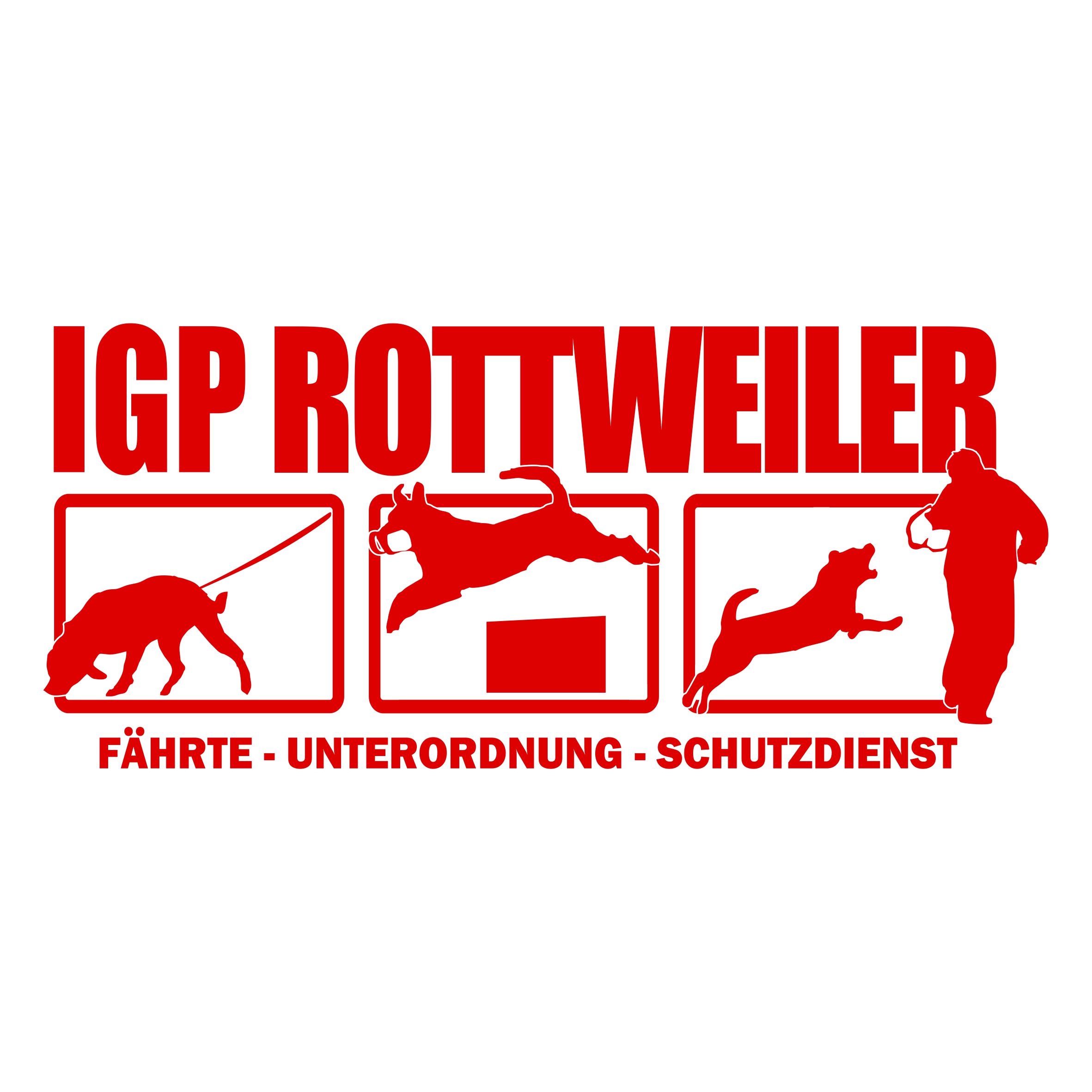 Aufkleber Hundemotiv Rasse IGP IPO Begleithund Prüfung Internationale Prüfungsordnung Gebrauchshudeprüfung Fährte Schutzdi