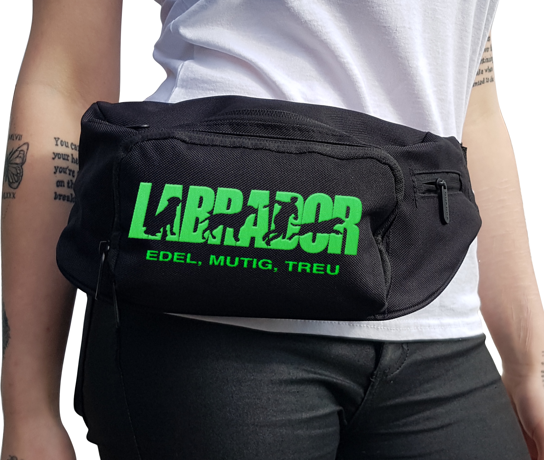 Labrador Labby Hundesport Hundemotiv Gürteltasche Hund Stickerei